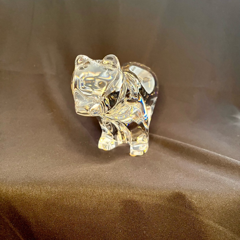 Baccarat Crystal Bear Special Edition RARE - Picture 3 of 8